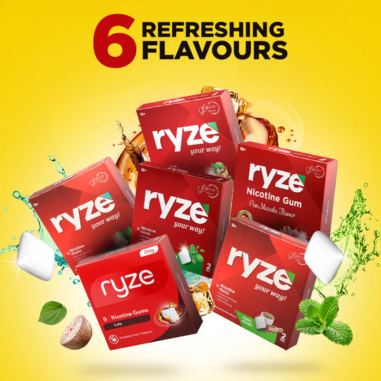 RYZE Trial Pack - All 6 favours in 1