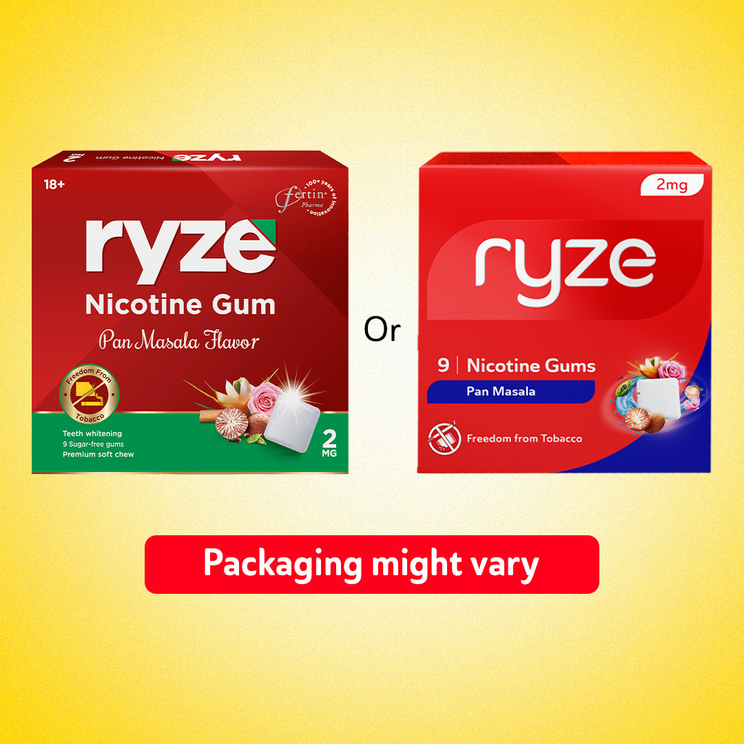 RYZE Gums Combo Pack - 2 Flavours