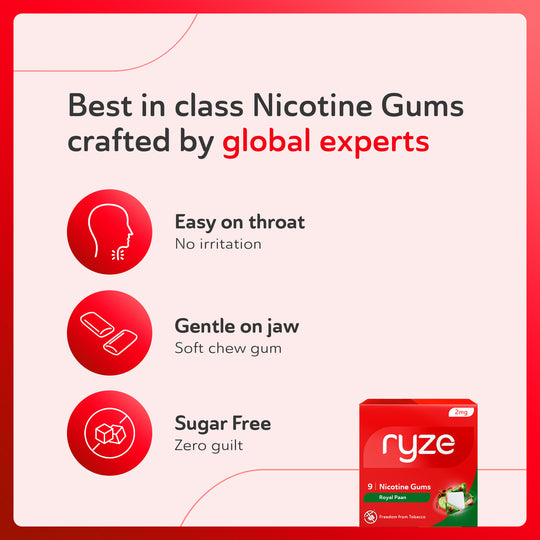 RYZE Gums Royal Paan Flavor - 2mg