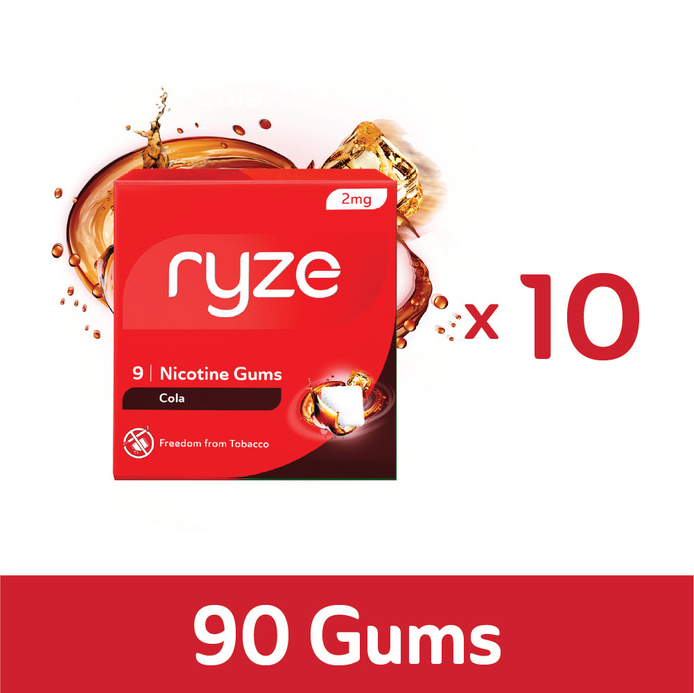 RYZE Gums Cola Flavor - 2mg