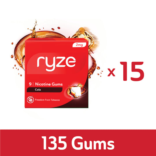 RYZE Gums Cola Flavor - 2mg