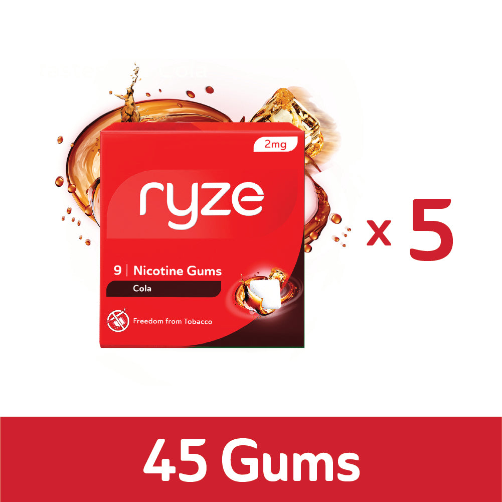 RYZE Gums Cola Flavor - 2mg