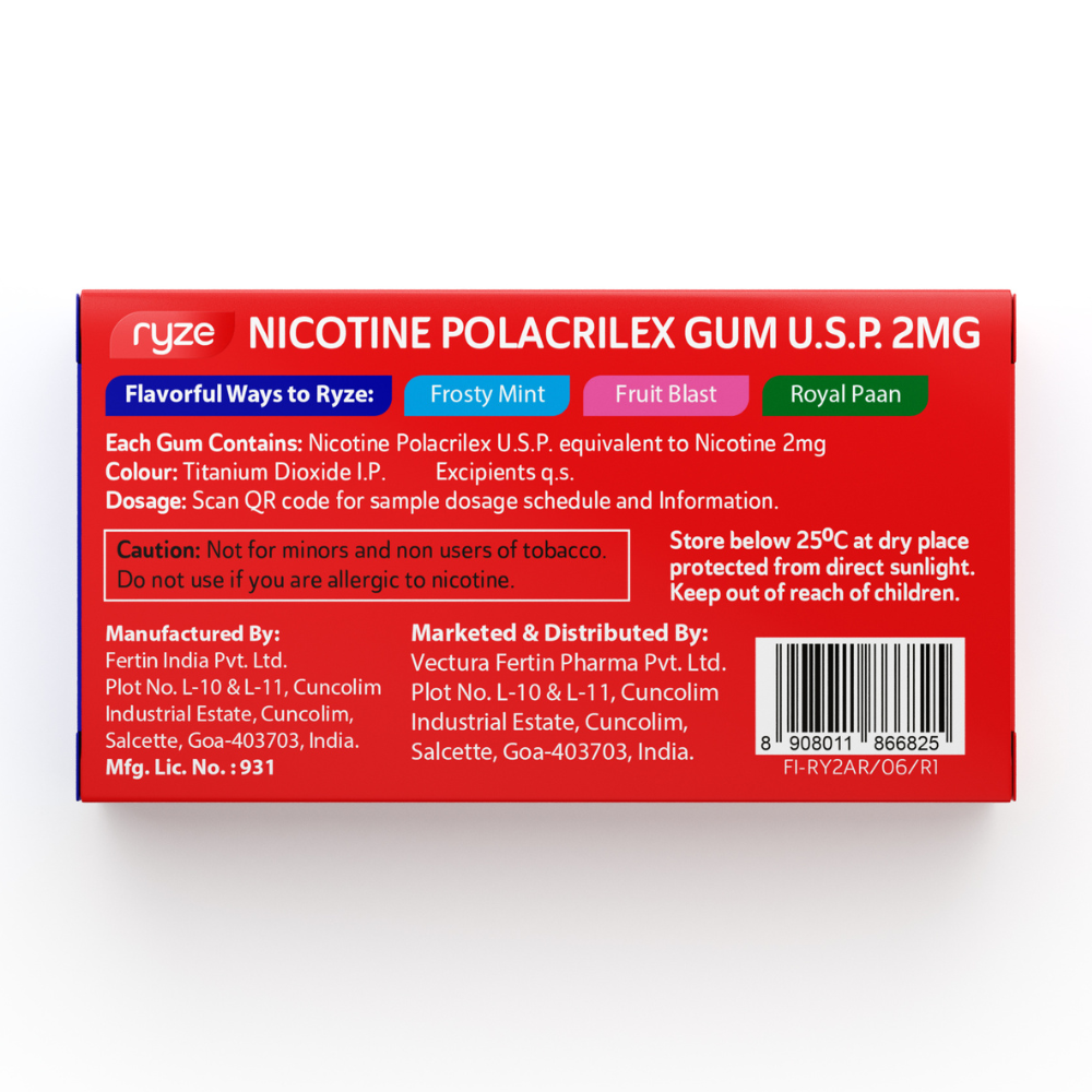 RYZE Gums (Paan Masala) Pack of 3