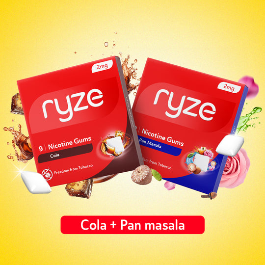 RYZE Gums Combo Pack - 2 Flavours
