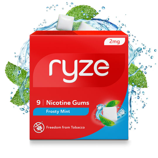 RYZE Gums Frosty Mint Flavour - 2mg