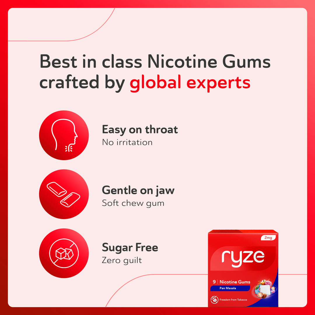 RYZE Gums Flavored Pan – 2mg