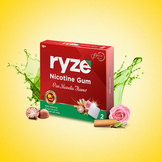 RYZE गम्स फ्लेवर्ड पान फ्लेवर - 2mg