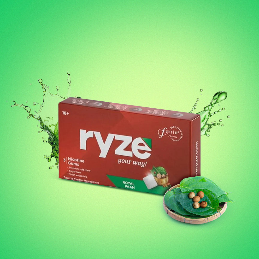 RYZE Gums Royal Paan Flavor